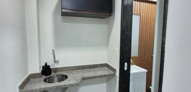 Sala Comercial para alugar, 110m² no Boqueirão, Santos