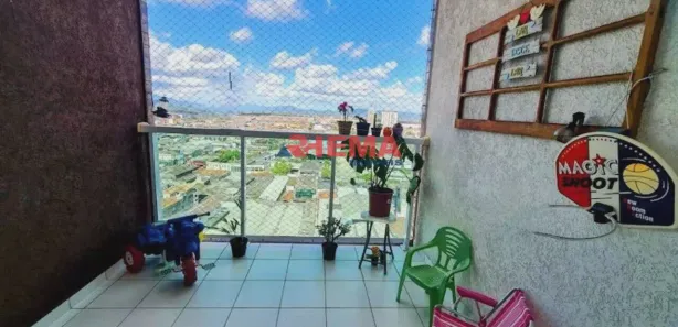 Apartamento com 2 Quartos à venda, 59m² no Vila Mathias, Santos
