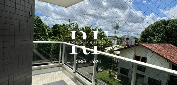 Apartamento com 3 Quartos para alugar, 80m² no Flores, Manaus