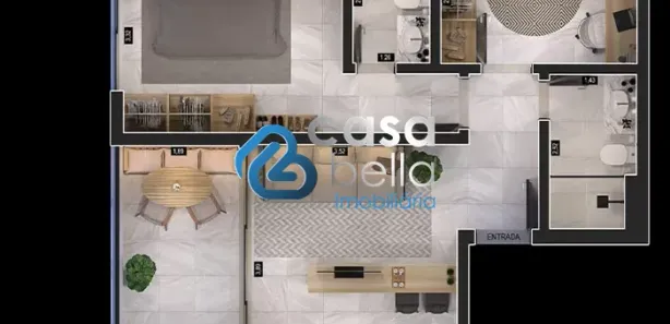 Flat com 1 Quarto à venda, 37m² no Graciosa - Orla 14, Palmas