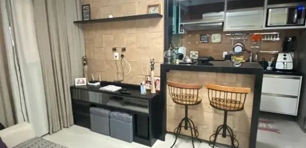 Apartamento com 2 Quartos para alugar, 48m² no Caji, Lauro de Freitas