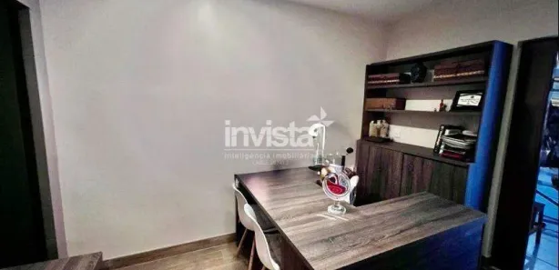 Sala Comercial com 1 Quarto para alugar, 44m² no Boqueirão, Santos