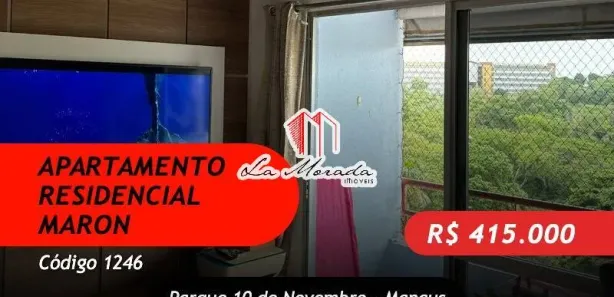 Apartamento com 3 Quartos à venda, 92m² no Parque 10 de Novembro, Manaus
