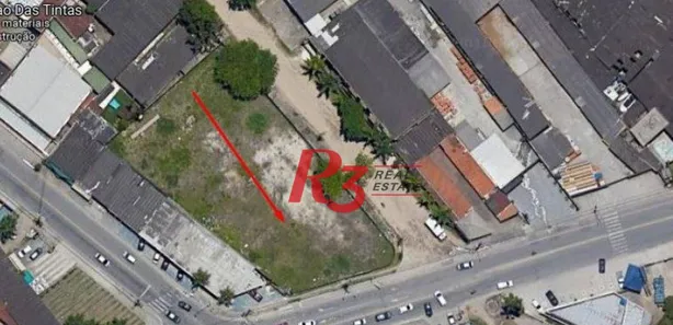 Lote/Terreno para alugar, 2244m² no Balneário Praia do Pernambuco, Guarujá