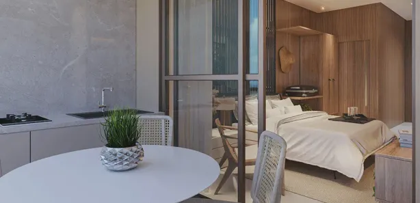 Flat com 1 Quarto à venda, 32m² no Porto de Galinhas, Ipojuca