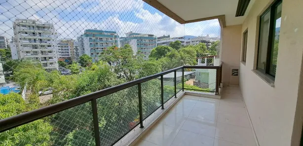 Apartamento com 3 Quartos para alugar, 98m² no Anil, Rio de Janeiro