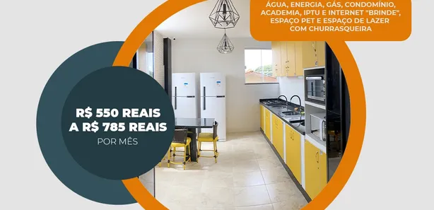 Kitnet com 1 Quarto para alugar, 29m² no Setor Sol Nascente, Goiânia