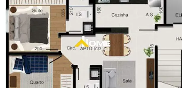 Cobertura com 2 Quartos à venda, 101m² no Brasil Industrial (Barreiro), Belo Horizonte
