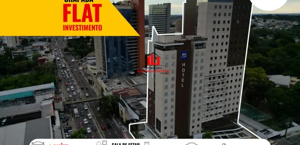 Flat com 1 Quarto à venda, 14m² no Chapada, Manaus