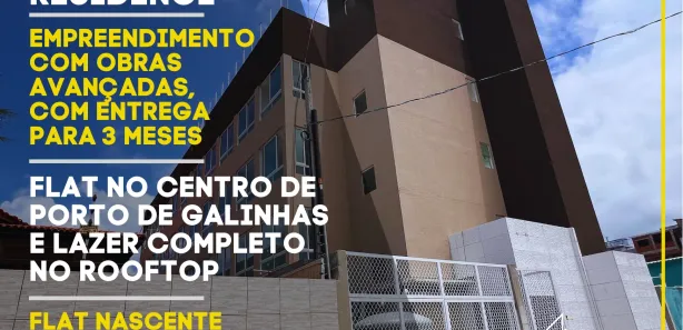 Flat com 1 Quarto à venda, 20m² no , Ipojuca