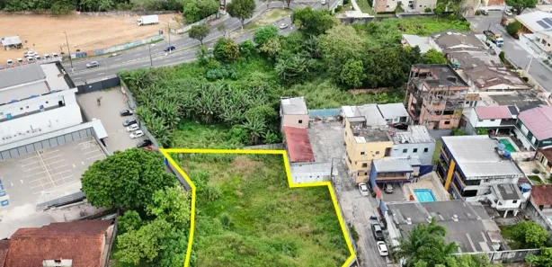 Lote/Terreno à venda, 1637m² no Dom Pedro I, Manaus