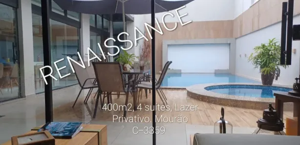 Casa de Condomínio com 4 Quartos para venda ou aluguel, 376m² no Chapada, Manaus