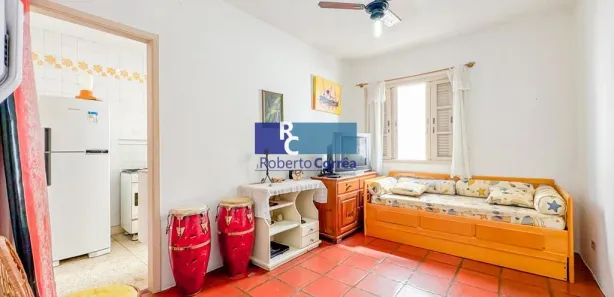 Apartamento com 1 Quarto à venda, 43m² no Jardim Las Palmas, Guarujá