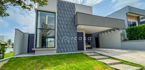 Casa de Condomínio com 3 Quartos para venda ou aluguel, 160m² no Condomínio Terras do Vale, Caçapava