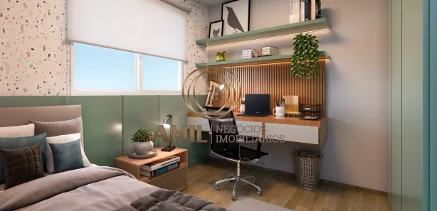 Apartamento com 2 Quartos à venda, 41m² no Loteamento Parque Vera Cruz, Tremembé