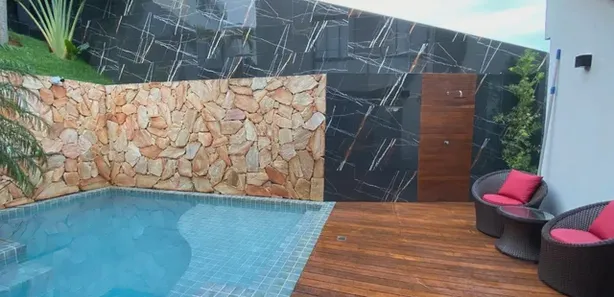 Casa de Condomínio com 4 Quartos para venda ou aluguel, 379m² no Alphaville (Abrantes), Camaçari