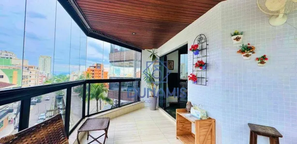 Apartamento com 3 Quartos à venda, 134m² no Vila Alzira, Guarujá