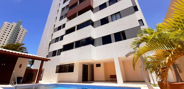Apartamento com 3 Quartos para alugar, 68m² no Capim Macio, Natal
