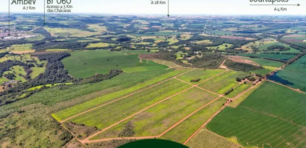 Fazenda/Sítio à venda, 2000m² no Joanápolis, Anápolis