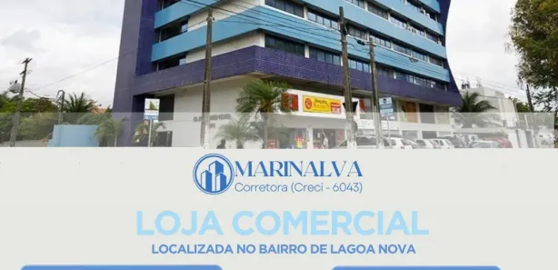 Ponto Comercial para venda ou aluguel, 54m² no Lagoa Nova, Natal