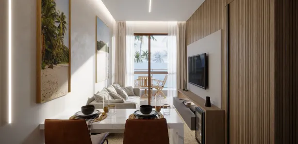 Flat com 1 Quarto à venda, 34m² no , Ipojuca