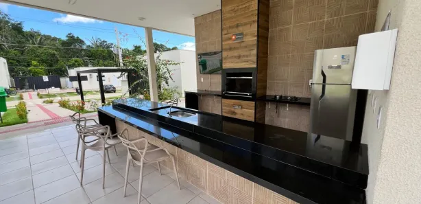 Apartamento com 2 Quartos para alugar, 45m² no Ponta Negra, Manaus