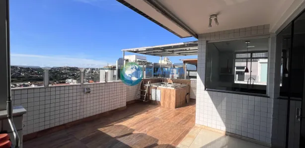 Cobertura com 4 Quartos para alugar, 30m² no Dona Clara, Belo Horizonte