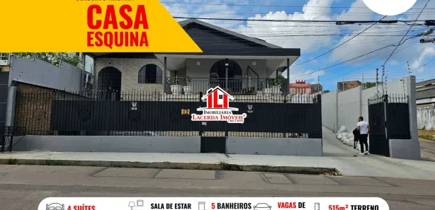 Casa com 4 Quartos à venda, 318m² no Compensa, Manaus