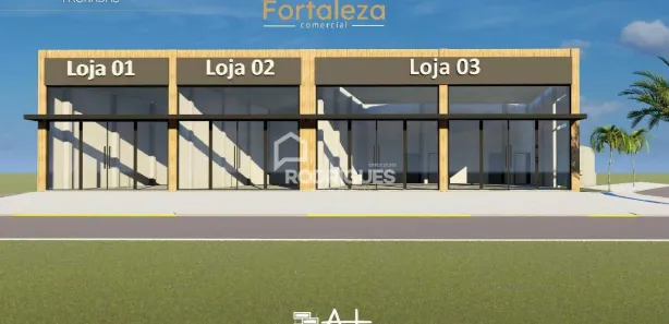 Sala Comercial para alugar, 258m² no Centro, Portão