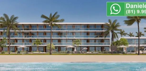 Flat com 1 Quarto à venda, 32m² no Ponta de Serrambi, Ipojuca