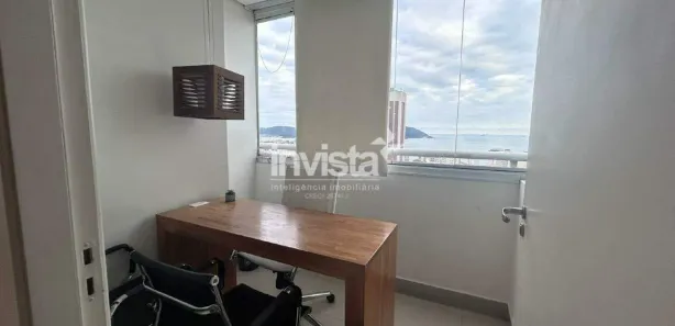 Sala Comercial para alugar, 88m² no Boqueirão, Santos