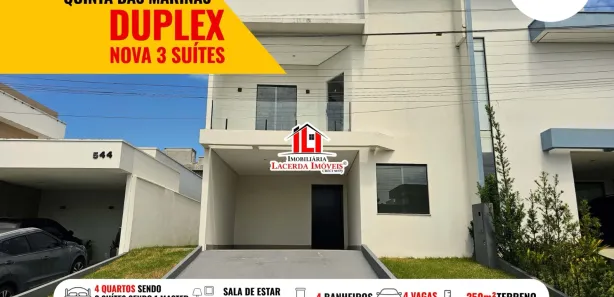 Casa de Condomínio com 4 Quartos para alugar, 260m² no Ponta Negra, Manaus