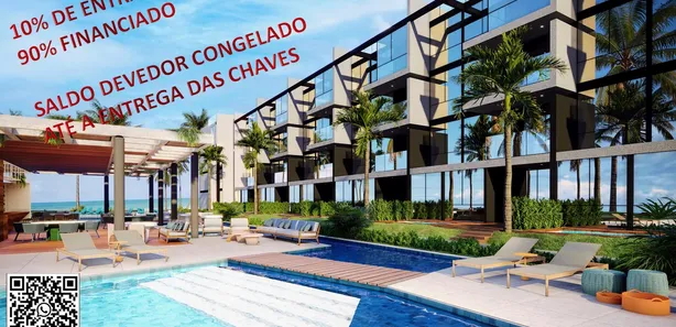 Apartamento com 2 Quartos à venda, 57m² no Maracaipe, Ipojuca