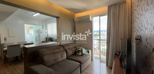 Apartamento com 2 Quartos à venda, 56m² no Encruzilhada, Santos