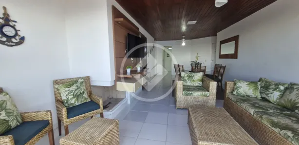 Cobertura com 4 Quartos para alugar, 136m² no Balneário Mar Casado, Guarujá
