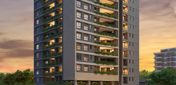 Apartamento a venda no Brooklin, 3 Dormitórios com 2 Suítes e 2 Vagas no Brooklin Novo, São Paulo
