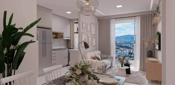 Apartamento com 3 Quartos à venda, 66m² no Diamante (Barreiro), Belo Horizonte