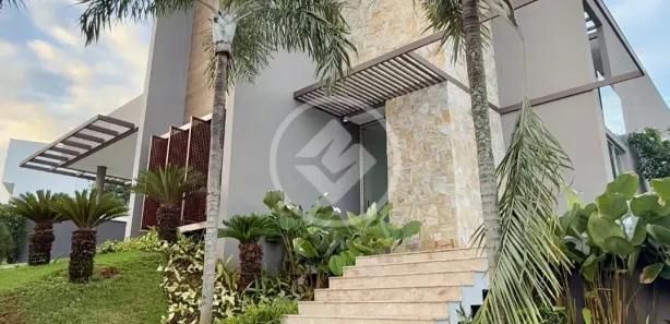 Casa de Condomínio com 4 Quartos à venda, 598m² no Alphaville Flamboyant Residencial Araguaia, Goiânia