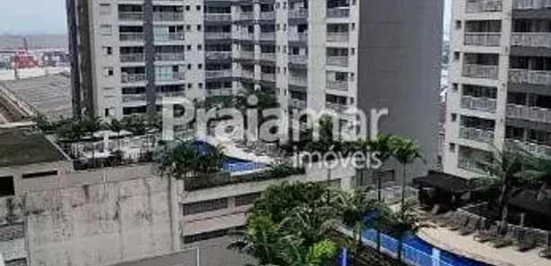 Sala Comercial para alugar, 41m² no Macuco, Santos
