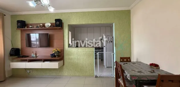 Apartamento com 2 Quartos à venda, 77m² no Encruzilhada, Santos