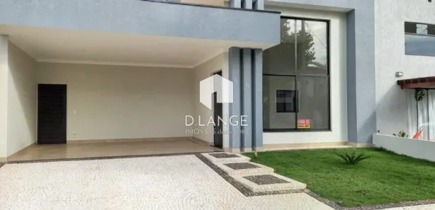 Casa de Condomínio com 3 Quartos para venda ou aluguel, 165m² no Parque Brasil 500, Paulínia
