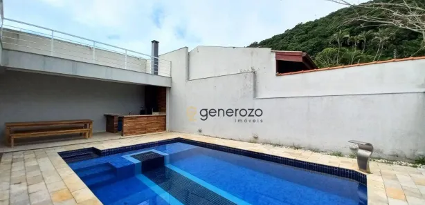 Casa de Condomínio com 4 Quartos para alugar, 200m² no Balneario Praia do Perequê, Guarujá