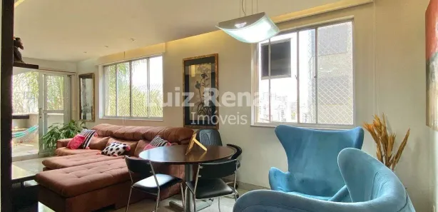 Apartamento com 3 Quartos para alugar, 102m² no Serra, Belo Horizonte