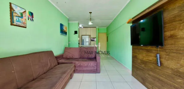 Apartamento com 1 Quarto à venda, 56m² no Jardim Las Palmas, Guarujá