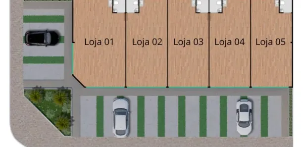 Ponto Comercial para alugar, 52m² no Vila Rosa, Goiânia
