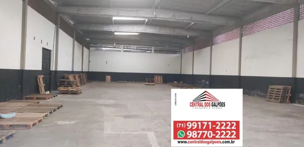 Galpão/Depósito/Armazém para alugar, 600m² no Porto Seco Pirajá, Salvador