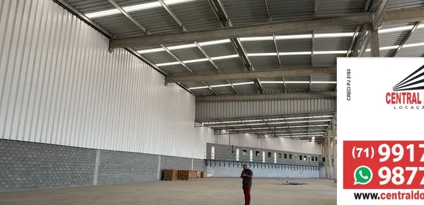Galpão/Depósito/Armazém para alugar, 2000m² no Porto Seco Pirajá, Salvador