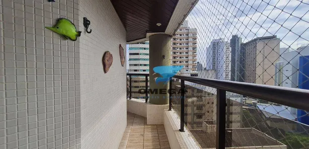Apartamento com 3 Quartos à venda, 100m² no Vila Alzira, Guarujá