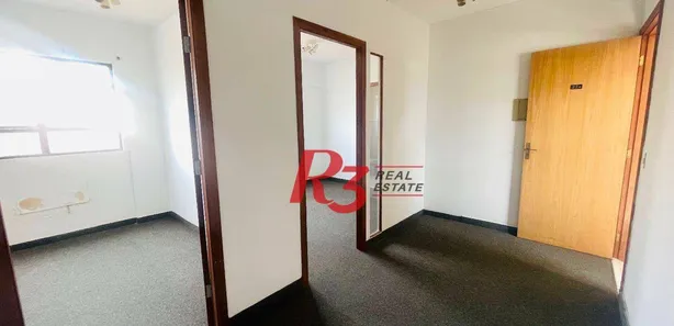 Sala Comercial para alugar, 60m² no Boqueirão, Santos