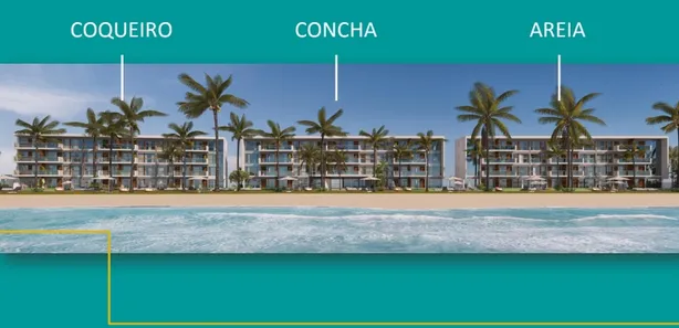 Apartamento com 1 Quarto à venda, 31m² no Serrambi, Ipojuca